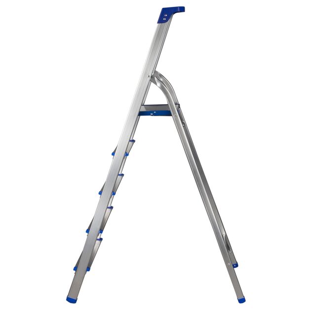 Стремянка алюминиевая 5 ступеней SIGMA, фото , изображение 2 | SNABZHENIE.com.ua