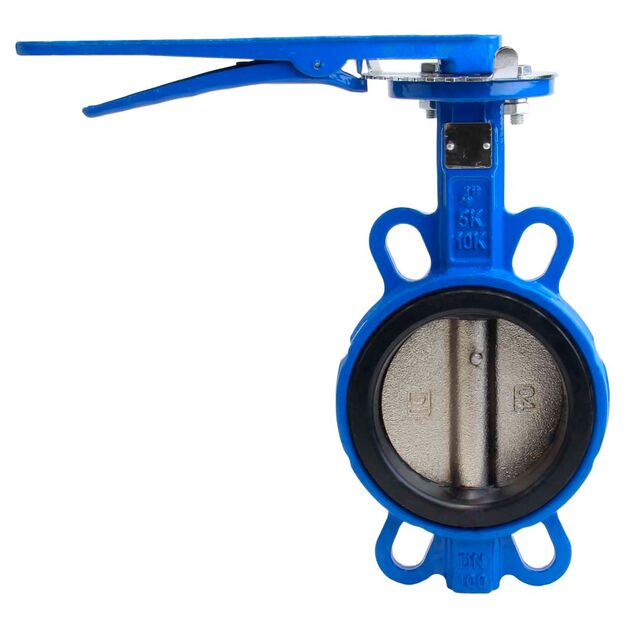 Затвор межфланцевый «баттерфляй» 4'' корпус чугун (GGG50) диск чугун (GGG50) EPDM PN16 FLORA (5080214), фото  | SNABZHENIE.com.ua