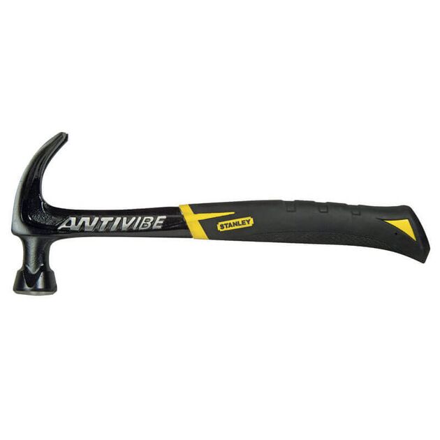 Молоток столярний STANLEY FatMax, 453 г, 32 см, з зігнутими клещами (FMHT1-51277), фото , зображення 2 | SNABZHENIE.com.ua