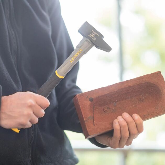 Инженерный молоток STANLEY STHT0-54155, 800 г, с фиберглассовой ручкой, фото , изображение 3 | SNABZHENIE.com.ua