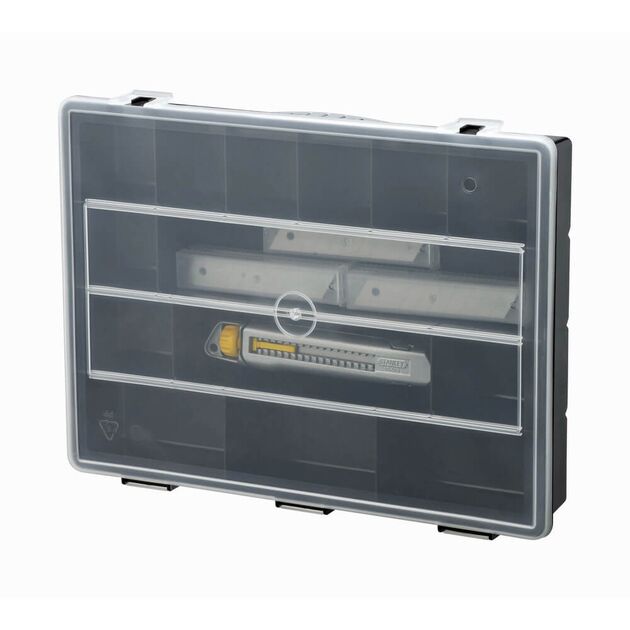 Нож Interlock+ 50 шт. лезвий шириной 18мм, длина ножа 165 мм, в кейсе. STANLEY STHT10018-9, фото  | SNABZHENIE.com.ua