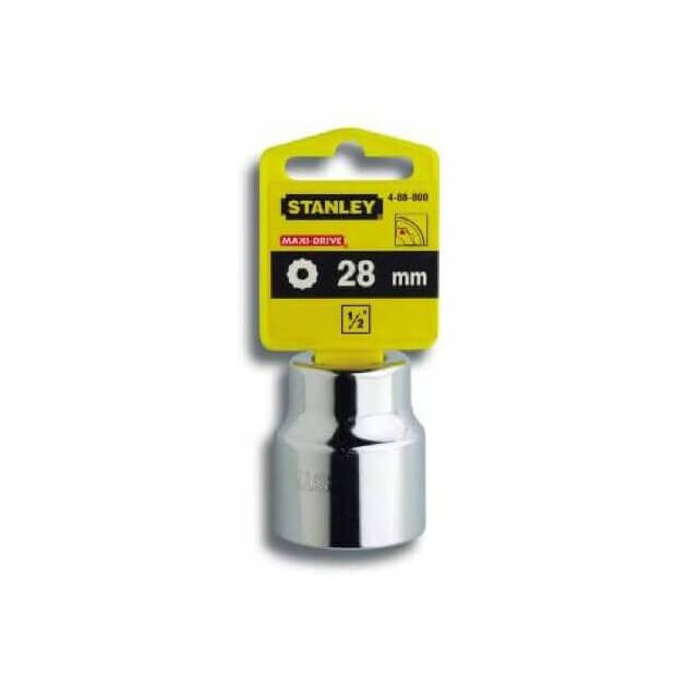 Головка торцевая STANLEY 1/2" х 28 мм, 12-гранная, в блистере, фото  | SNABZHENIE.com.ua