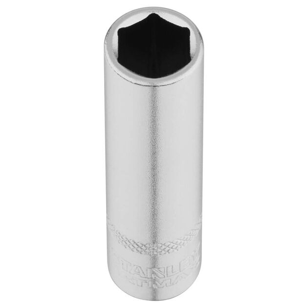 Головка торцевая 1/4" х 9 мм, высокая, шестигранная, STANLEY, фото , изображение 2 | SNABZHENIE.com.ua