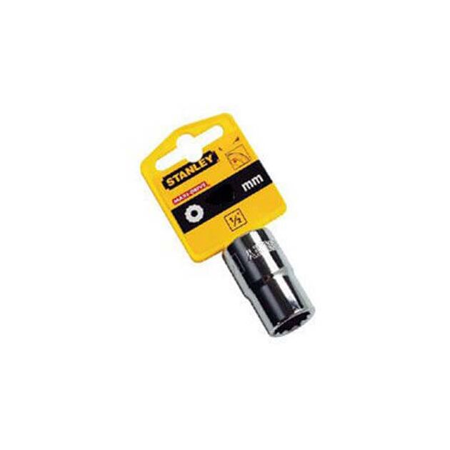 Головка торцевая STANLEY 1/2" х 25 мм, 12-гранная, в блистере, фото  | SNABZHENIE.com.ua