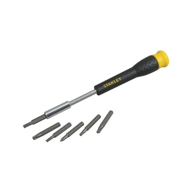 Отвертка-держатель STANLEY с насадками, 33 шт, в футляре, фото , изображение 2 | SNABZHENIE.com.ua