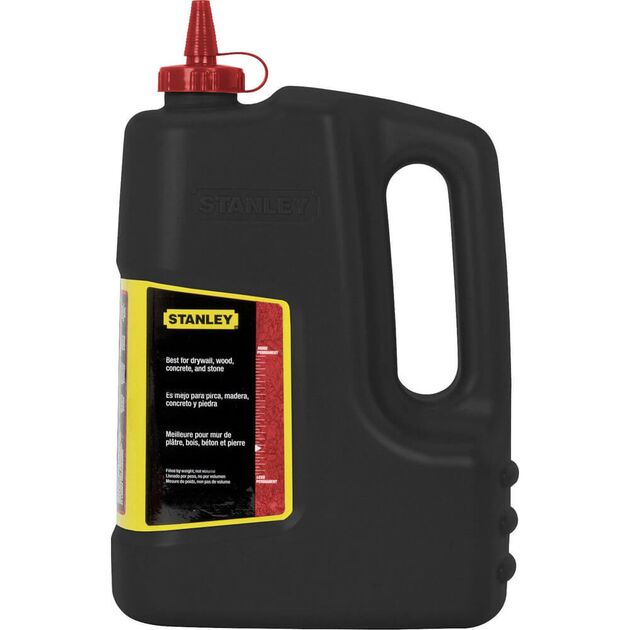 Меловой порошок красный для наружных работ STANLEY 1-47-919, фото , изображение 2 | SNABZHENIE.com.ua