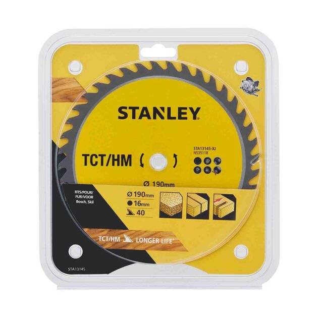 Пильный диск STANLEY STA13145, фото , изображение 2 | SNABZHENIE.com.ua