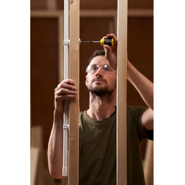 Отвертка STANLEY Pz2 45 мм с мягкой рукояткой, фото , изображение 3 | SNABZHENIE.com.ua