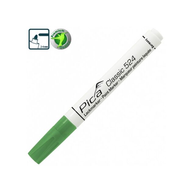 Жидкий маркер Pica Classic 524/36, зеленый, фото  | SNABZHENIE.com.ua