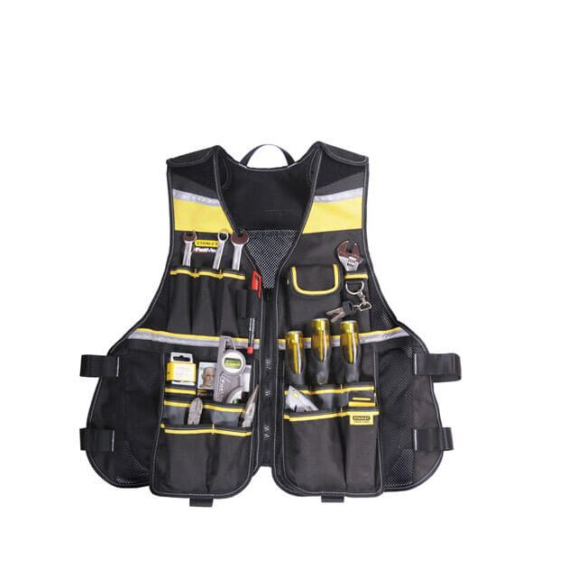 Жилет для инструмента FatMax Tool Vest STANLEY 47x7x58 см (FMST1-71181), фото , изображение 3 | SNABZHENIE.com.ua