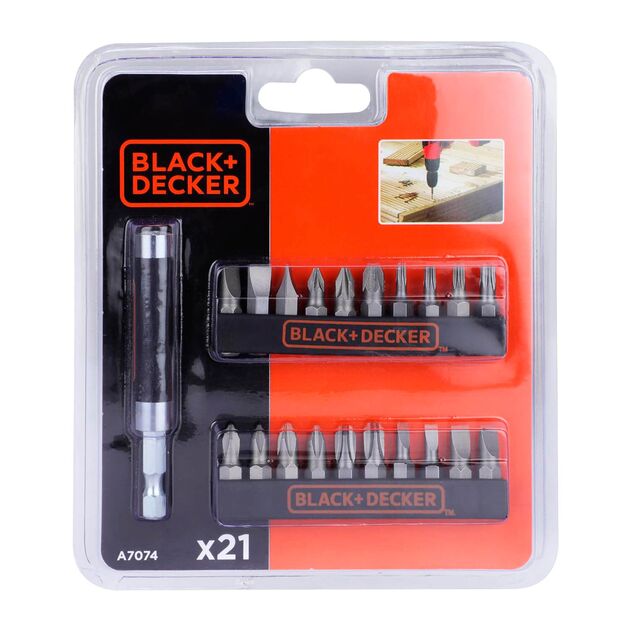 Набор бит BLACK+DECKER A7074, фото  | SNABZHENIE.com.ua