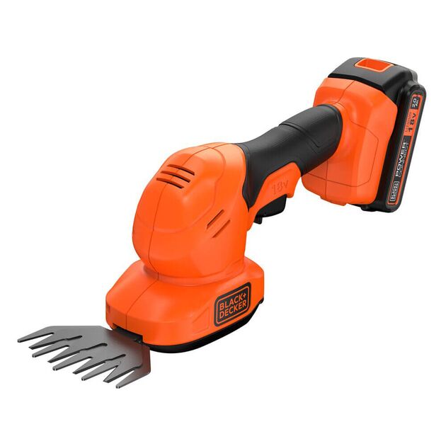 Кусторіз акумуляторний BLACK+DECKER BCSS18D1, фото , зображення 2 | SNABZHENIE.com.ua