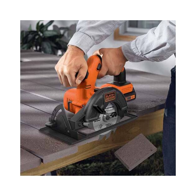 Дисковая аккумуляторная пила BLACK DECKER BDCCS18N, фото , изображение 3 | SNABZHENIE.com.ua