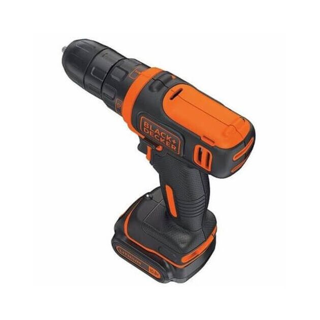Аккумуляторная дрель-шуруповерт BLACK DECKER BDCDD12K, фото , изображение 2 | SNABZHENIE.com.ua