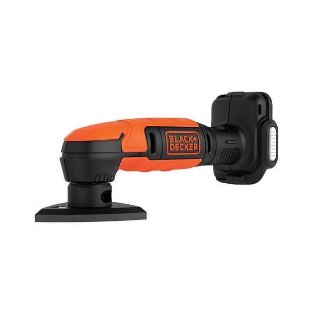 Шліфмашина вібраційна акумуляторна BLACK DECKER BDCDS12N, фото  | SNABZHENIE.com.ua