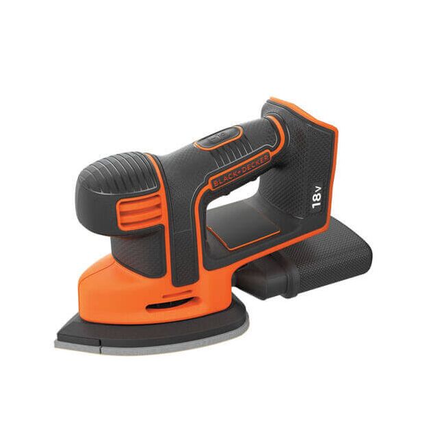 Шліфмашина вібраційна акумуляторна BDCDS18N BLACK DECKER, фото  | SNABZHENIE.com.ua