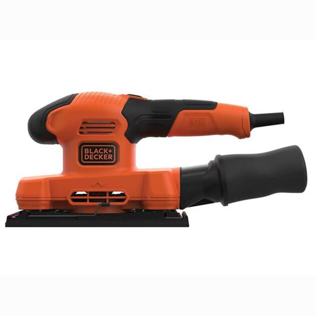 Вибрационная шлифмашина BLACK+DECKER BEW220, сетевая, фото , изображение 3 | SNABZHENIE.com.ua