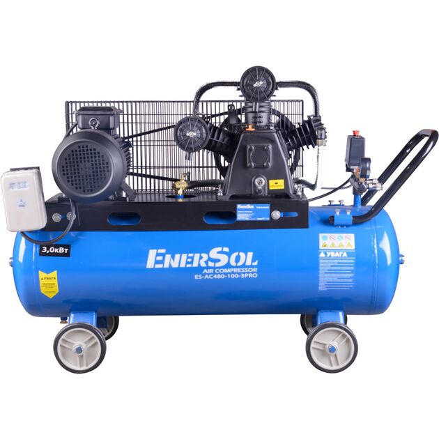 Компресор повітряний EnerSol ES-AC480-100-3PRO, фото  | SNABZHENIE.com.ua