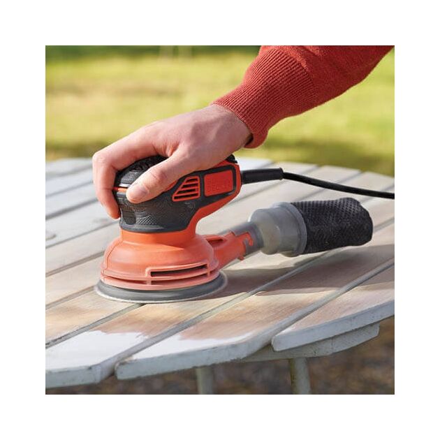 Шліфмашина ексцентрикова BLACK DECKER KA199, фото , зображення 3 | SNABZHENIE.com.ua