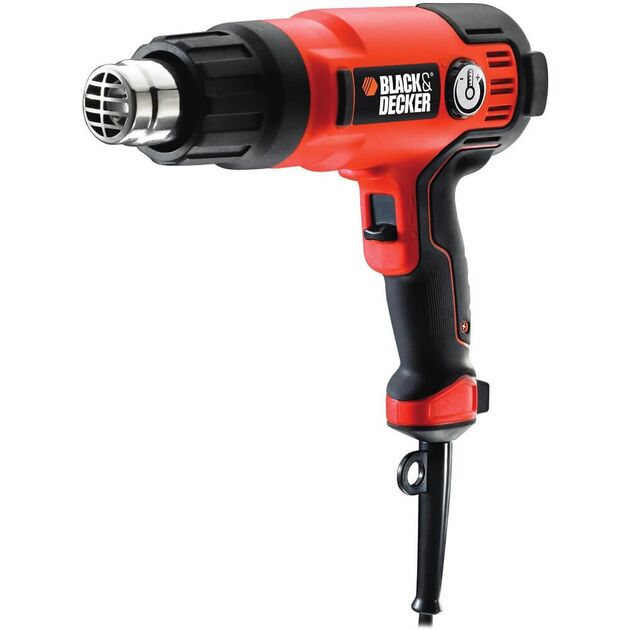 Пістолет гарячого повітря - фен мережевий BLACK+DECKER KX2200K, фото  | SNABZHENIE.com.ua