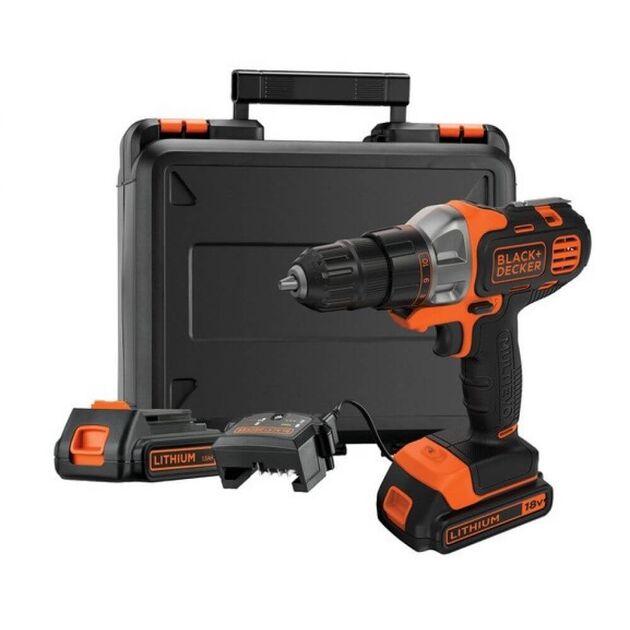 Дрель-шуруповерт багатофункціональний MT218KB BLACK DECKER, фото  | SNABZHENIE.com.ua