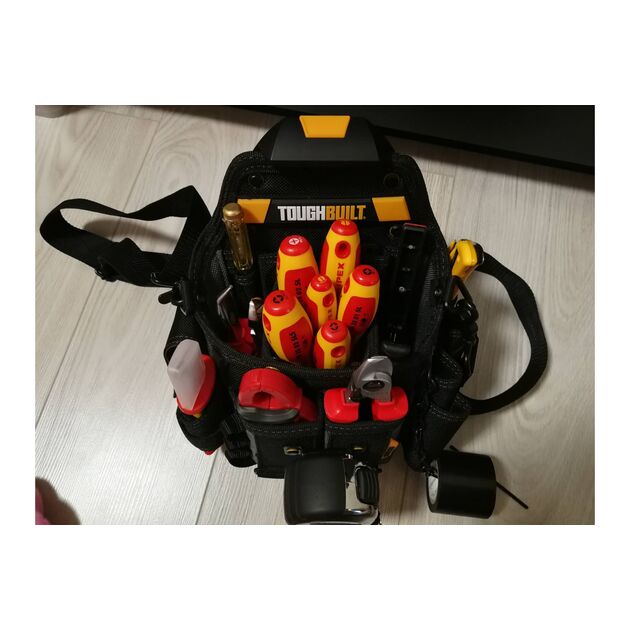 Поясна сумка електрика ClipTech Toughbuilt TB-CT-114, фото , зображення 2 | SNABZHENIE.com.ua