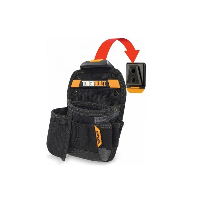 Строительная поясная сумка для ножа ClipTech TOUGHBUILT TB-CT-26, фото  | SNABZHENIE.com.ua