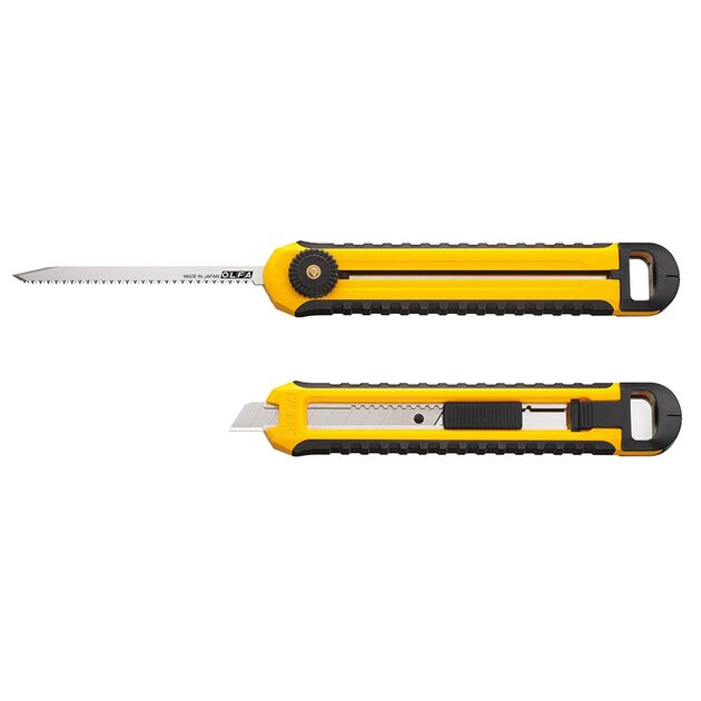 Нож сенментный и пилка с мелкими зубцами 12,5мм OLFA CS-5 (OF-CS-5), фото , зображення 2 | SNABZHENIE.com.ua