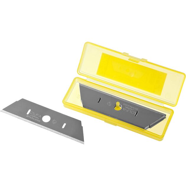 Лезвие OLFA SKB-2S/10B нержавеющая сталь 10шт (OF-SKB-2S/10B), фото  | SNABZHENIE.com.ua