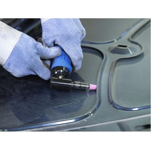 UNIOR Пневматическая угловая зачистная машинка, фото , изображение 3 | SNABZHENIE.com.ua