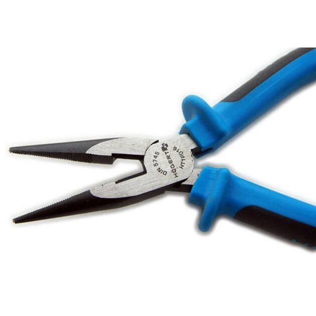 Довгогубці прямі 160 мм, CrV HOEGERT HT1P016, фото , зображення 2 | SNABZHENIE.com.ua