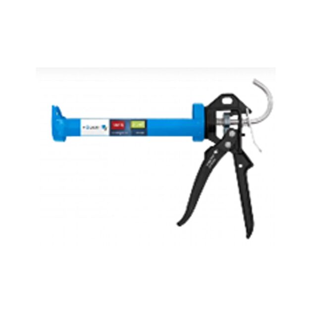 Пістолет для герметика напівкорпусний алюмінієвий HOEGERT HT4R408, фото  | SNABZHENIE.com.ua