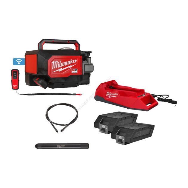 Аккумуляторний кейсовий вібратор для бетону MXF CVBCKIT-602, фото , зображення 2 | SNABZHENIE.com.ua