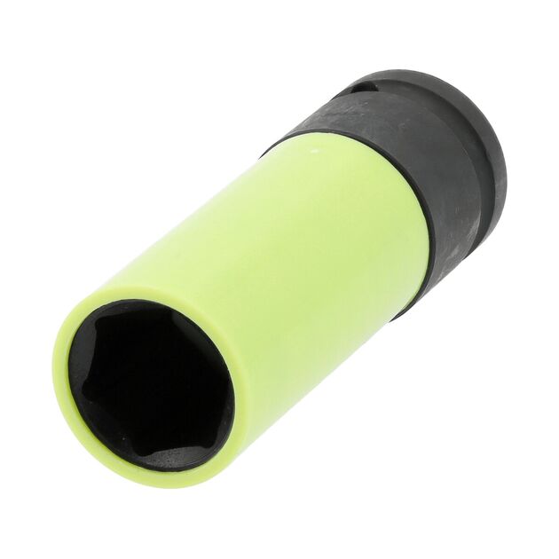 Головка торцева ударна YATO: квадрат- 1/2", М19 мм, l= 85 мм, Cr-Mo,  для алюмінієвих дисків [5/80], фото  | SNABZHENIE.com.ua