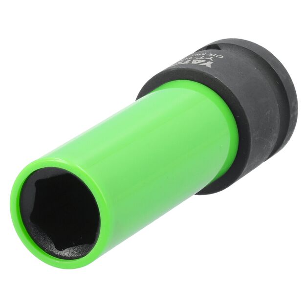 Головка торцева ударна YATO: квадрат- 1/2", М15 мм, l= 85 мм, Cr-Mo,  для алюмінієвих дисків [5/80], фото  | SNABZHENIE.com.ua