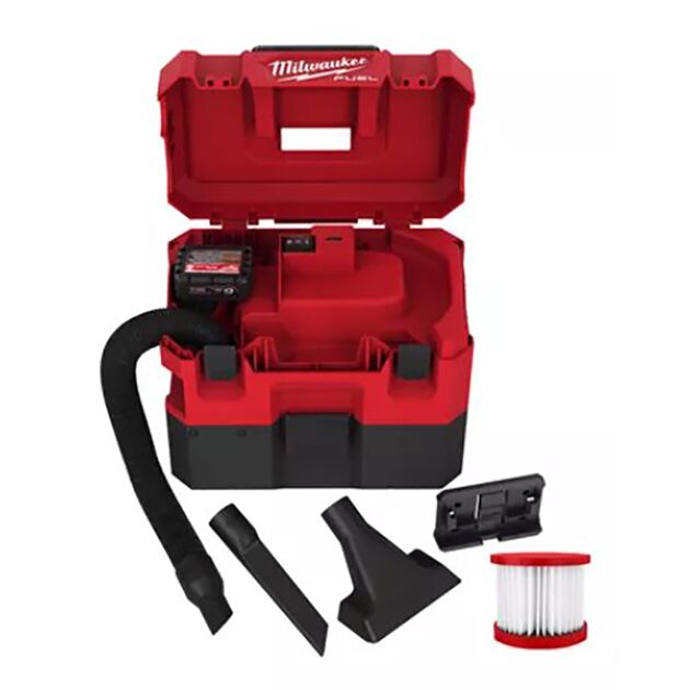Пилосос для води та сухого сміття MILWAUKEE M12 FUEL FVCL-0 4933478186, фото , зображення 3 | SNABZHENIE.com.ua
