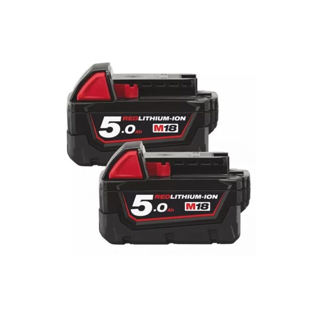 Енергокомплект M18 B52 (В5 2шт) MILWAUKEE, фото , зображення 2 | SNABZHENIE.com.ua