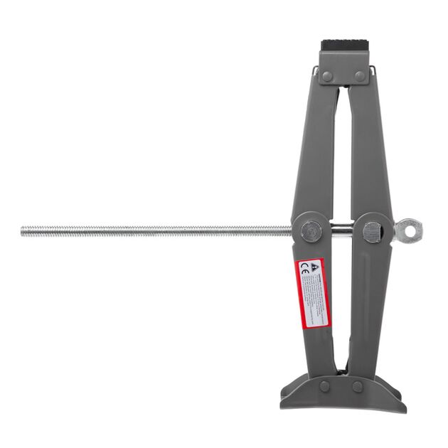 Домкрат механічний ромбоподібний, 1,5 т, з тріскачкою, гумовий упор, 90-370 мм, фото , изображение 2 | SNABZHENIE.com.ua