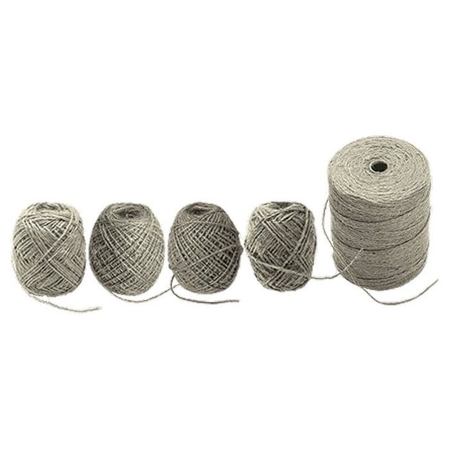 Шпагат джутовый, L 100 м, 2-ниточный, 1120 текс, СИБРТЕХ, фото , изображение 2 | SNABZHENIE.com.ua