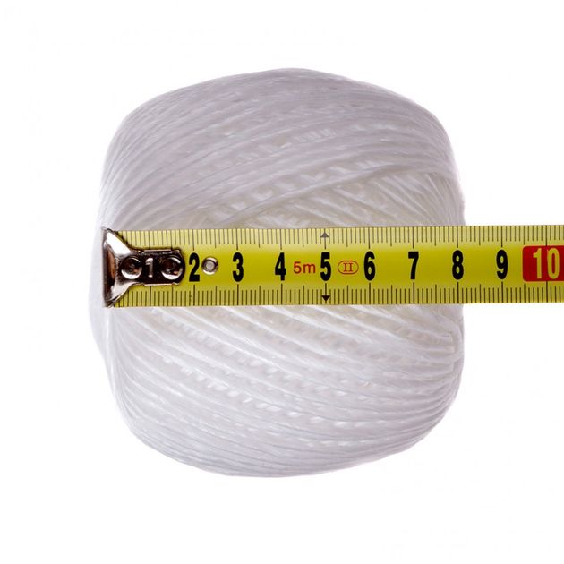 Шпагат полипропиленовый 100 м, 1600 текс, 60 кгс СИБРТЕХ, фото , изображение 4 | SNABZHENIE.com.ua