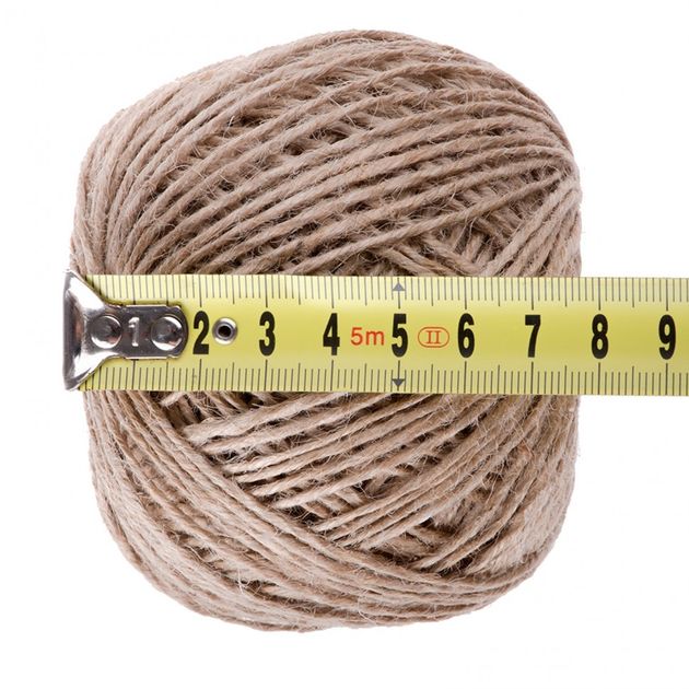 Шпагат джутовый 90 м, 4-ниточный, 1120 текс, 19,2 кгс СИБРТЕХ, фото , изображение 5 | SNABZHENIE.com.ua