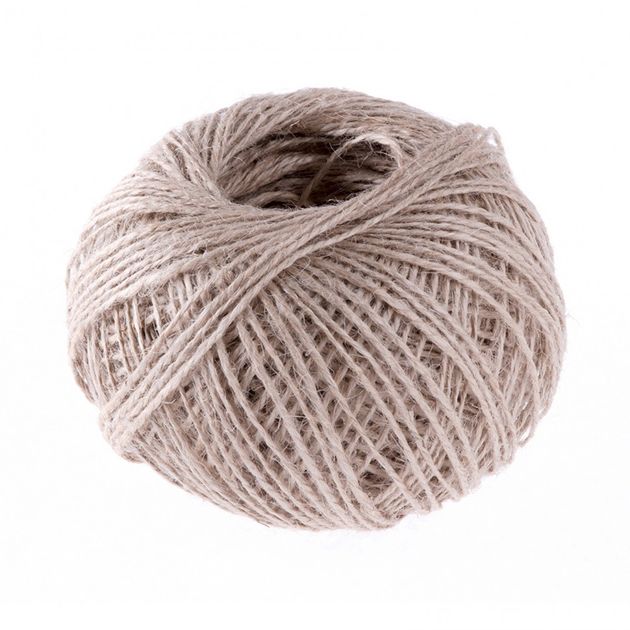 Шпагат джутовый 140 м, 2-ниточный, 560 текс, 4,5 кгс СИБРТЕХ, фото , изображение 3 | SNABZHENIE.com.ua