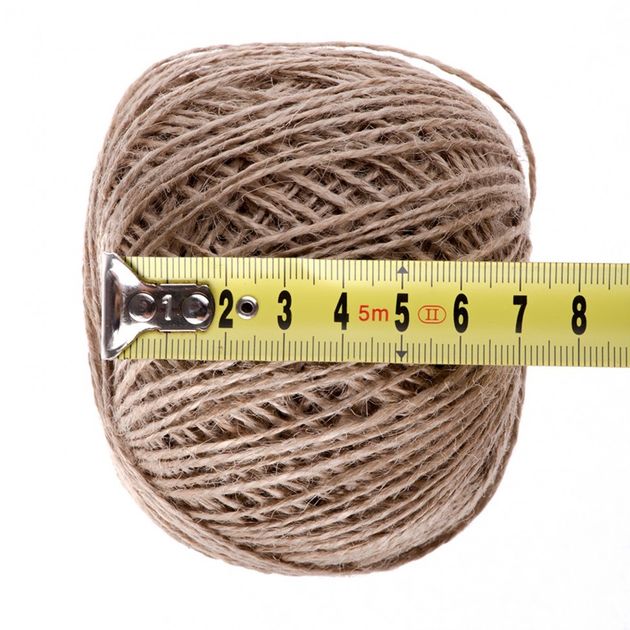 Шпагат джутовый 140 м, 2-ниточный, 560 текс, 4,5 кгс СИБРТЕХ, фото , изображение 5 | SNABZHENIE.com.ua