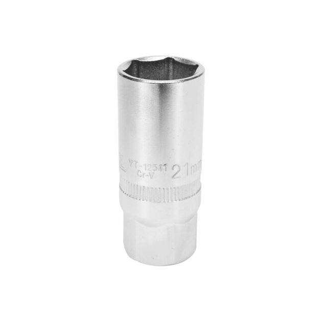 Головка торцевая для свечей YATO 1/2", М21 (YT-12541), фото  | SNABZHENIE.com.ua