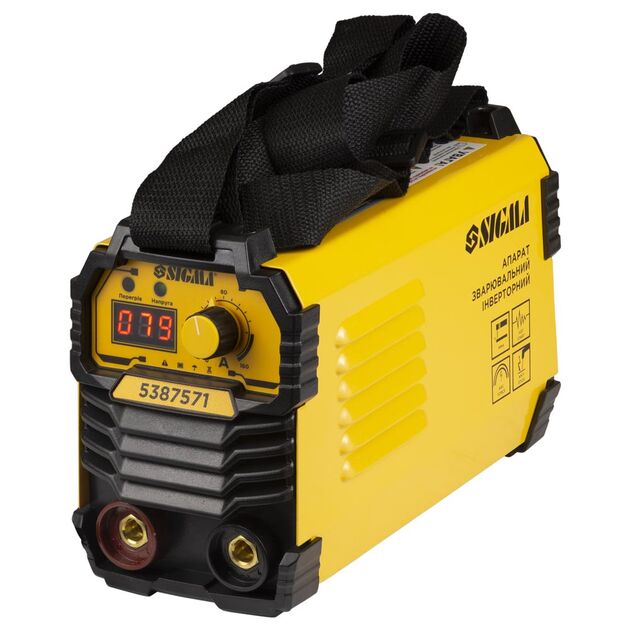 Аппарат сварочный инверторный ММА-160А электрод 4мм дисплей SIGMA (5387571), фото , изображение 2 | SNABZHENIE.com.ua