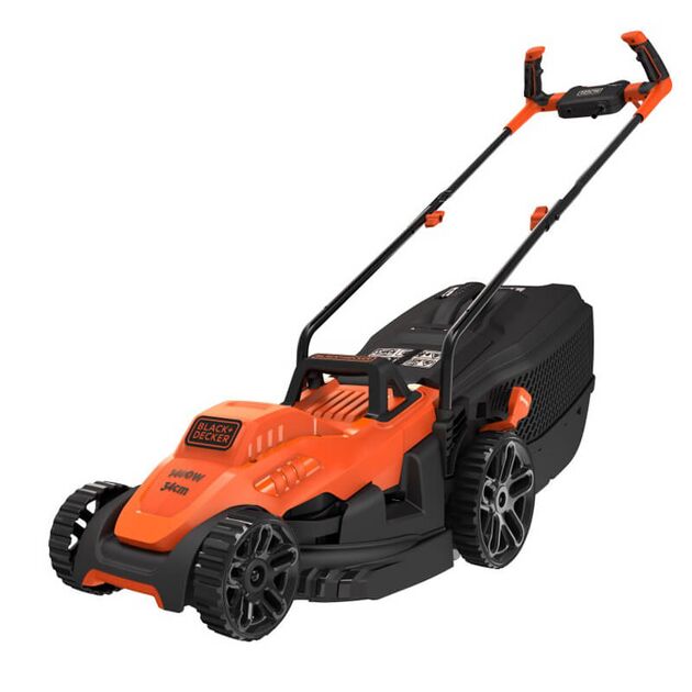 Газонокосилка электрическая BLACK+DECKER BEMW461BH, фото  | SNABZHENIE.com.ua