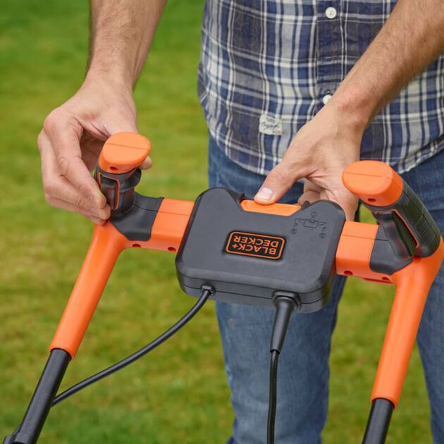 Газонокосилка электрическая BLACK+DECKER BEMW461BH, фото , изображение 3 | SNABZHENIE.com.ua