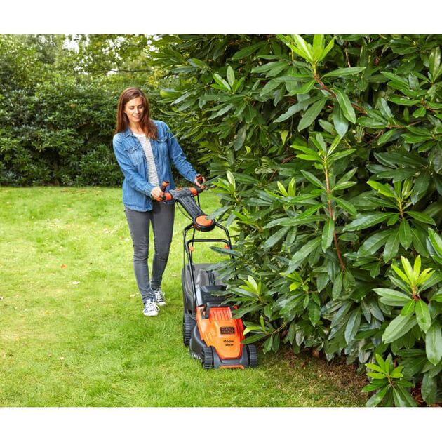 Газонокосилка электрическая BLACK+DECKER BEMW471ES, фото , изображение 2 | SNABZHENIE.com.ua