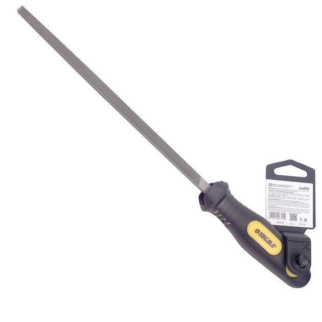 Напильник квадратный 200мм №2 двухкомпонентная рукоятка SIGMA (4406721), фото , изображение 3 | SNABZHENIE.com.ua