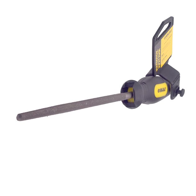 Напильник круглый 200мм №2 двухкомпонентная рукоятка SIGMA (4406601), фото , изображение 3 | SNABZHENIE.com.ua